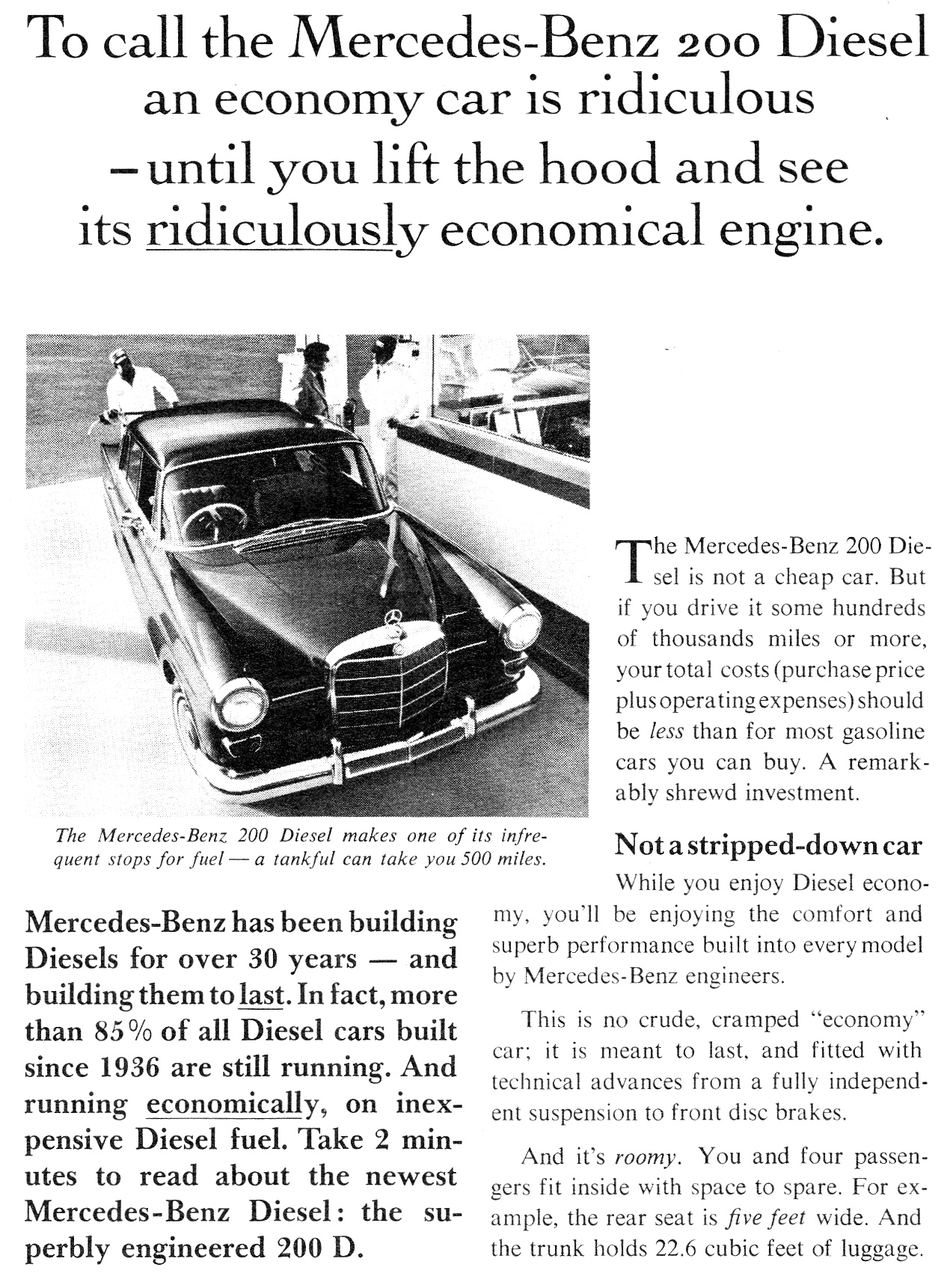 1967 Mercedes-Benz 200 Diesel Page 1